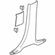 GM 84425914 Lower Center Pillar Trim, Black, Inner Driver Side