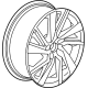 GM 84348836 Wheel, Alloy, Rear