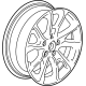 GM 84732097 Wheel, Alloy, Rear
