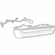GM 84529730 Tail Lamp, Black, Rear Driver Side