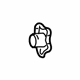 GM 22752450 Adjust Knob, Driver Side