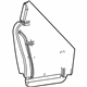 GM 19150353 Seat Back Pad, Driver Side
