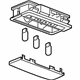 GM 13491512 Reading Lamp Assy, Black