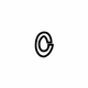 GM 24572538 Water Outlet Seal