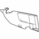 GM 22802933 Console Panel, Black, Front Driver Side