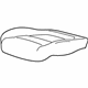 GM 84362406 Cushion Cover, Black, Front