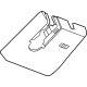 GM 84942186 Trim Cover, Jet Black