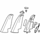 GM 20931463 Bolster, Titanium, Rear