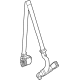 GM 86802638 Lap & Shoulder Belt, Jet Black