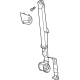 GM 86777648 Lap & Shoulder Belt, Jet Black, Driver Side