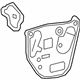 GM 84530367 Water Deflector, Front Passenger Side