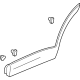 GM 42810363 Lower Molding, Rear Passenger Side