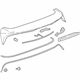 GM 84679998 Spoiler, Rear