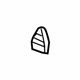 GM 20902809 Tail Lamp Panel Baffle, Rear Passenger Side