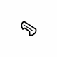 GM 25807311 Windshield Pillar Reinforcement Baffle, Front