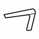 GM 15923613 Bumper Cover Side Bracket, Passenger Side