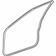 GM 19169082 Surround Weatherstrip, Gray