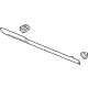 GM 84276447 Body Side Molding, Silver, Front Driver Side