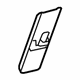 GM 95911407 Seat Belt Cover