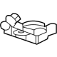 GM 13542820 Battery Current Sensor