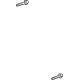 GM 11603084 Lateral Arm Bolt
