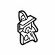 GM 26089434 Lock Housing