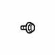 GM 11514541 Gate Trim Panel Screw