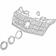 GM 25876967 Grille, Charcoal