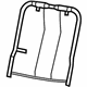 GM 19257277 Seat Back Frame, Front Passenger Side