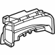 GM 42809309 Column Filler, Jet Black, Driver Side