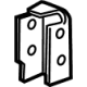 GM 22855305 Front Reinforcement, Driver Side