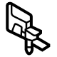 GM 23136566 Stud Plate, Front Passenger Side