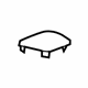 GM 15776738 Speaker Grille, Titanium