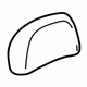 GM 88948924 Headrest Cover, Oak