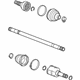 GM 22824228 Axle Assembly, Rear Passenger Side