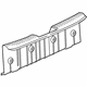 GM 96936800 Rear Panel Trim, Black