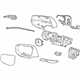 GM 23497695 Mirror Assembly, Rear Driver Side