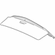 GM 84317518 Trunk Lid, Rear
