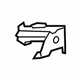 GM 22697898 Rear Bracket, Center