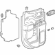 GM 84564677 Door Trim Panel, Rear Driver Side