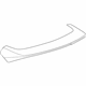 GM 22940401 Spoiler, Rear