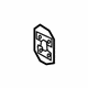 GM 84461489 Front Rail End, Driver Side