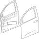 GM 87819881 Door Shell, Front Driver Side