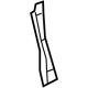 GM 84050205 Front Weatherstrip, Driver Side