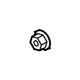 GM 92138911 Door Check Nut