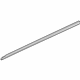 GM 22970641 Belt Molding, Black Chrome, Front Driver Side