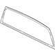 GM 15198871 Back Glass, Rear