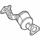 GM 19420295 Catalytic Converter, Passenger Side