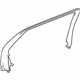 GM 42474614 Upper Trim, Rear Driver Side