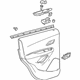 GM 42496681 Door Trim Panel, Titanium, Rear Passenger Side